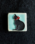 Cat Tile, Hand-Painted