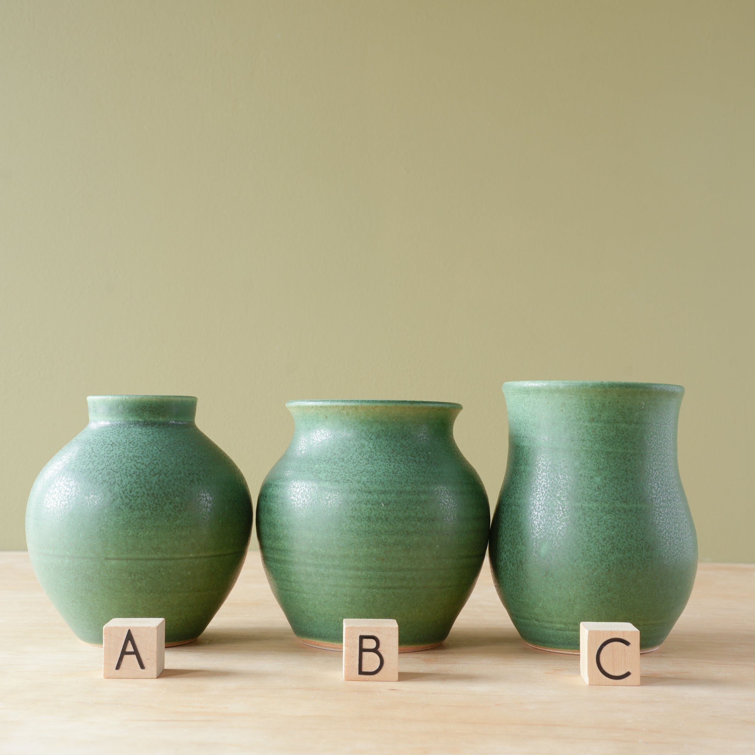 Petite Vases | Elm – Pewabic Pottery