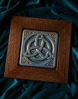Framed Trinity Knot | Iridescent