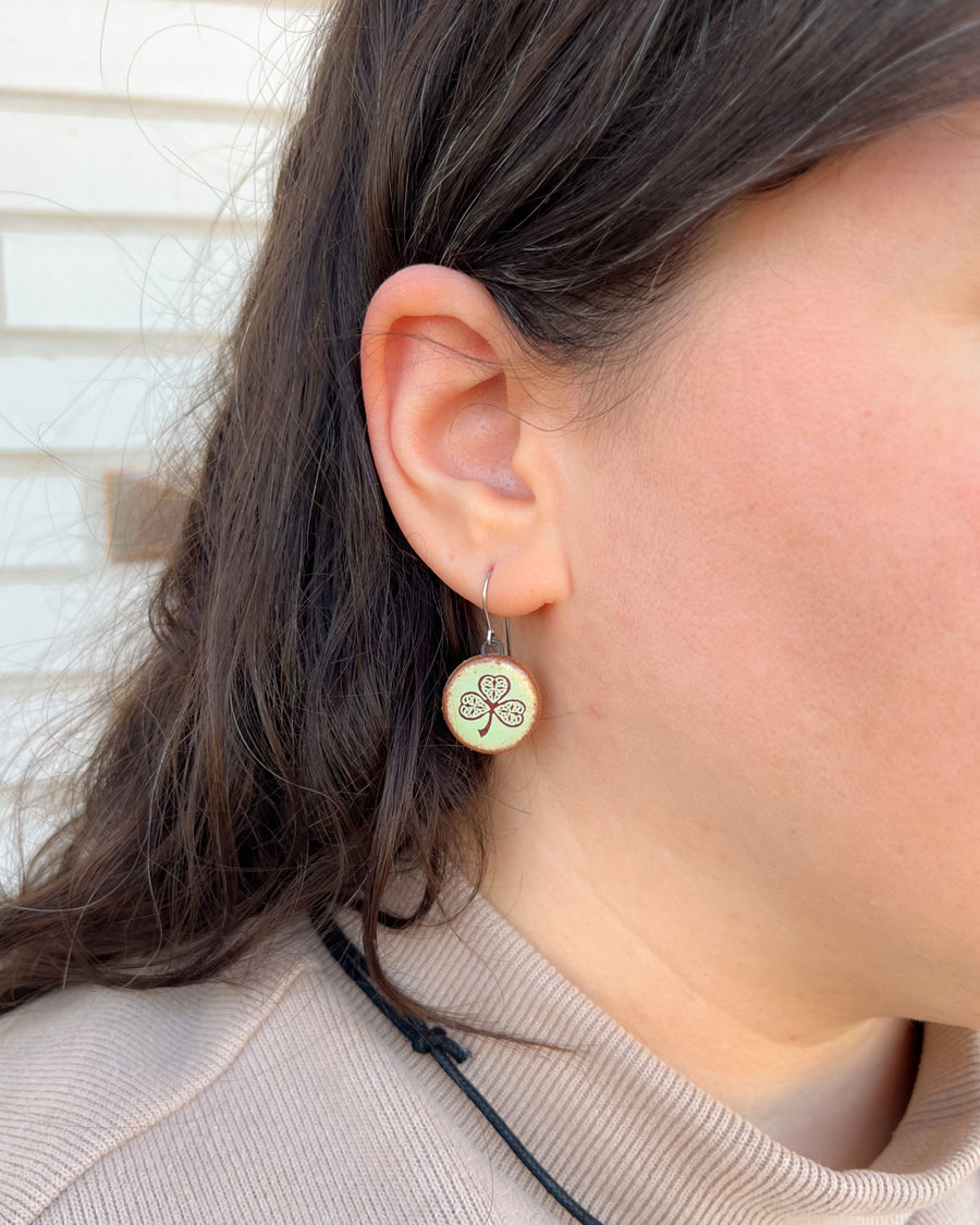 Earthen Craft Pottery | Mint Shamrock Jewelry Collection
