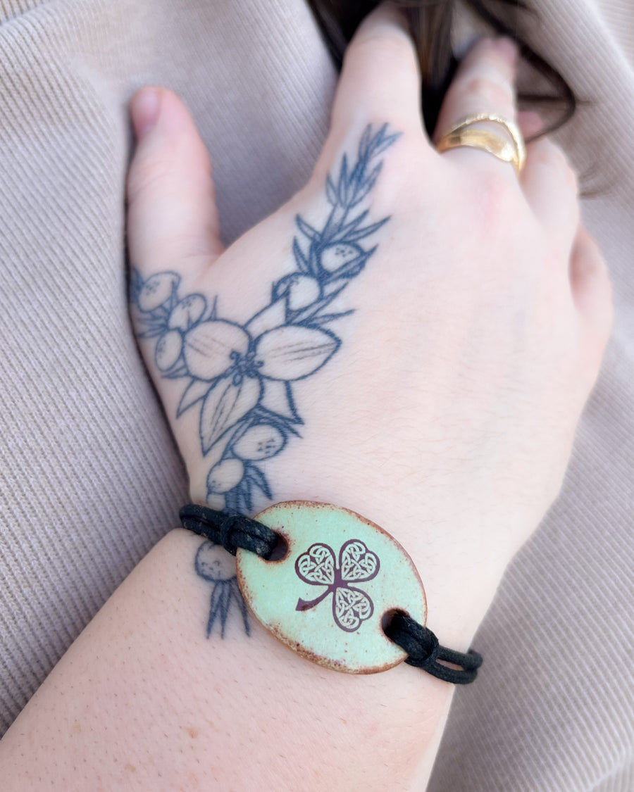 Earthen Craft Pottery | Mint Shamrock Jewelry Collection