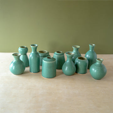 Pewabic Green Petite Vase