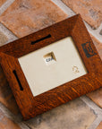 Framed Pictured Rocks Postcard Tile