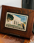Framed Detroit Institute of Arts Postcard Tile