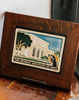 Framed Detroit Institute of Arts Postcard Tile