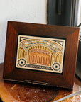 Framed Detroit Opera House Postcard Tile