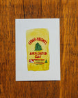 5” x 7” Cedar Heights Airfloated Clay | Watercolor Print