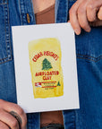 5” x 7” Cedar Heights Airfloated Clay | Watercolor Print