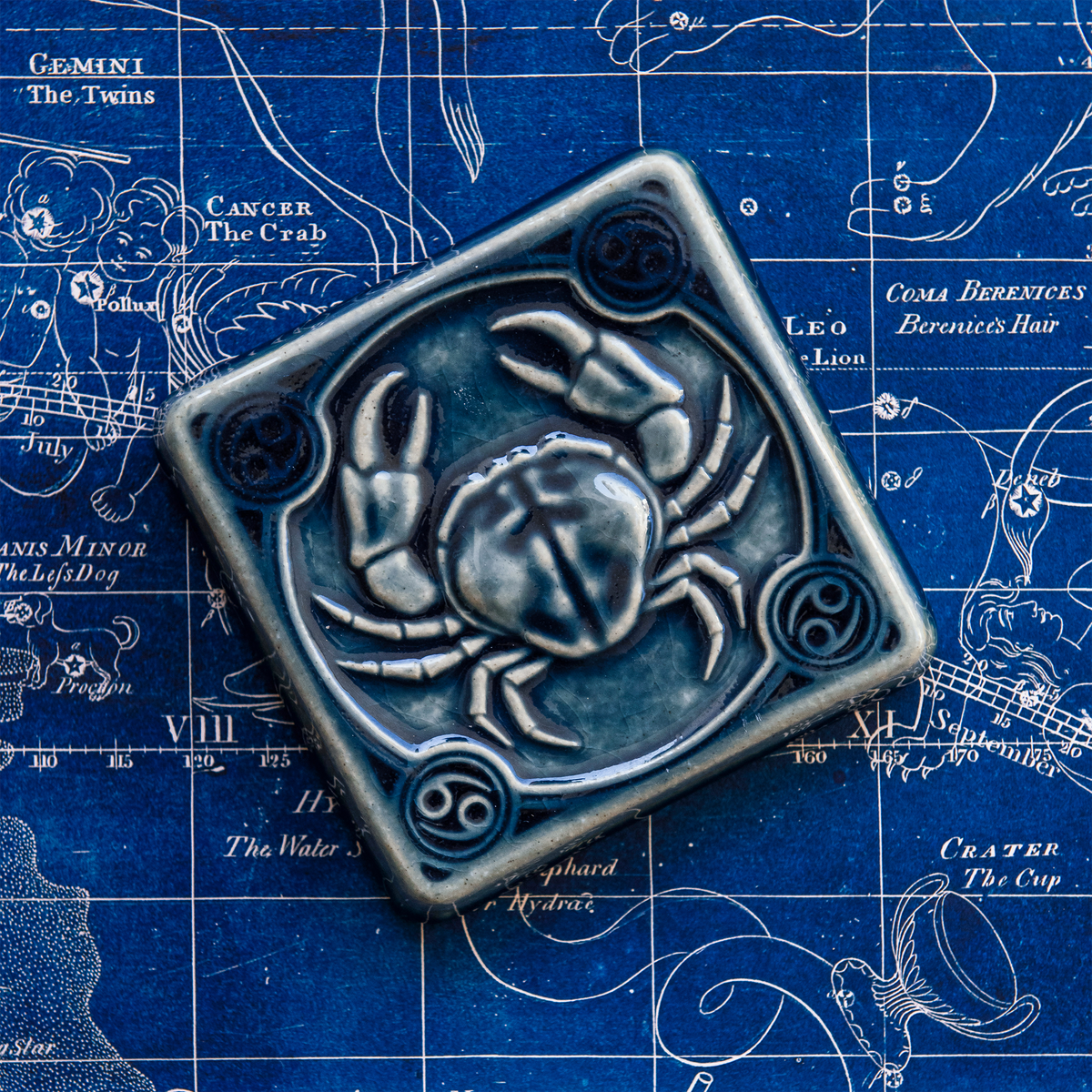 Cancer | Zodiac Tile – Pewabic Pottery