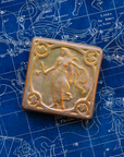 Virgo Zodiac Tile | Iridescent