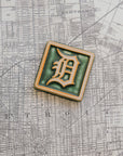 Tigers Old English "D" Tile