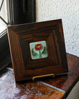 Framed Rose Tile | Poppy Palette
