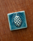 This tile features the medium blue Glacier Gloss glaze.