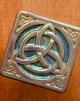 Trinity Knot | Two-Tone Iridescent