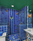Art Deco Pool Shower