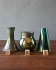 Matte Green Iridescent Petite Vase