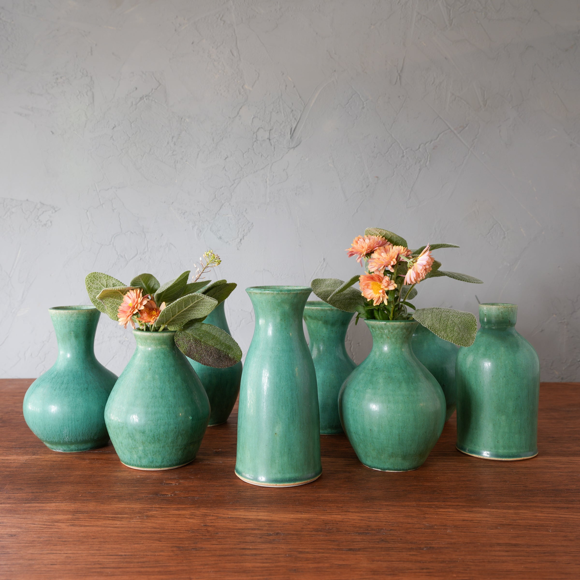 Pewabic Green Petite Vase – Pewabic Pottery