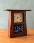 Craftsman Clock | 4x4 U-M Tile Midnight