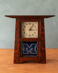 Craftsman Clock | 4x4 U-M Tile Midnight