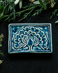 5x7 Historic Peacock Tile