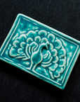 5x7 Historic Peacock Tile