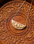 Maple Leaf Necklace | Iridescent