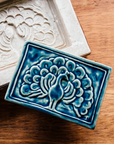 5x7 Historic Peacock Tile