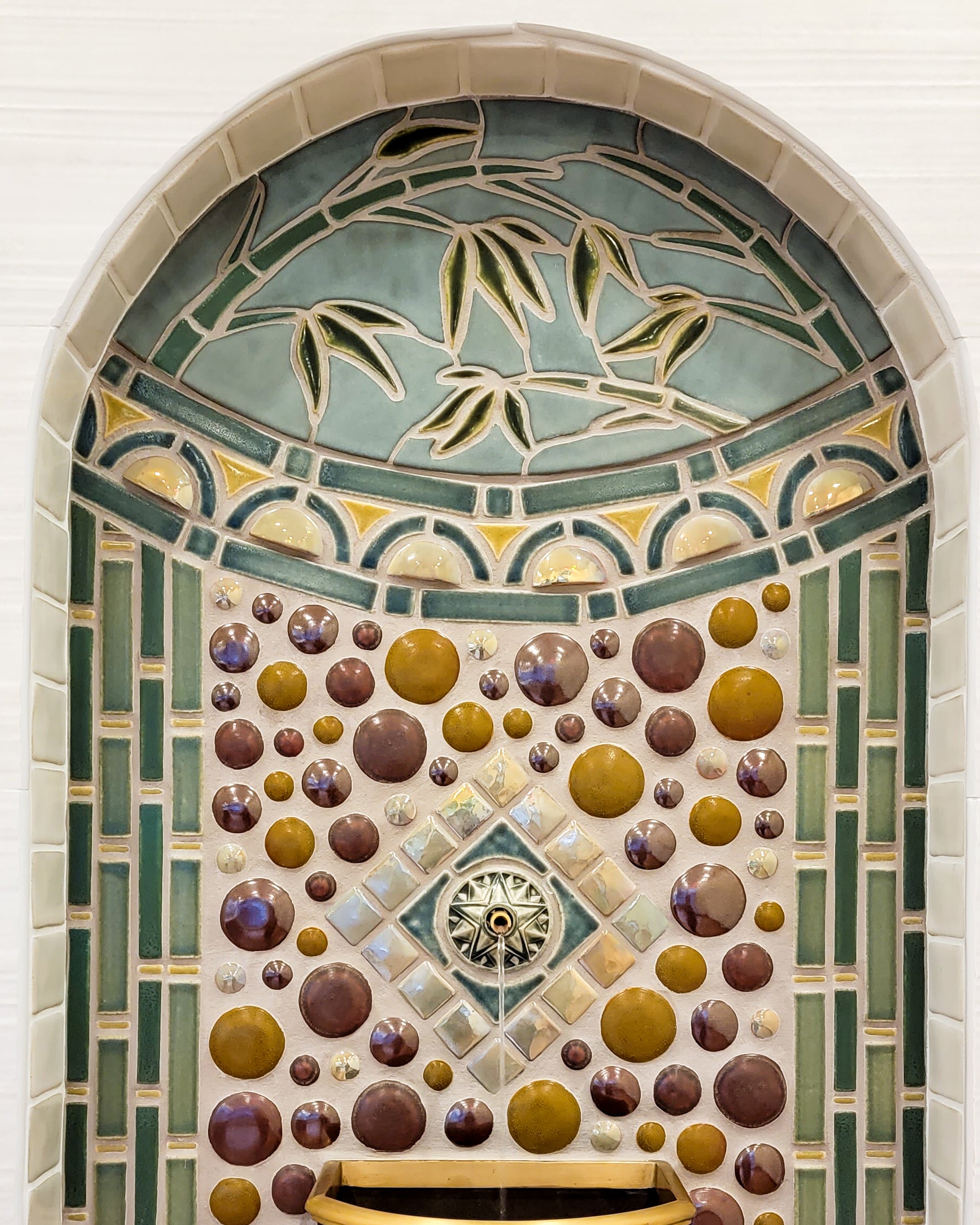 Pointe Acupuncture Serenity Fountain – Pewabic Pottery