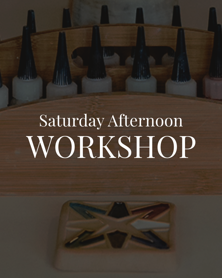 Saturday Tile Glazing Workshop 1-2pm | 5/18/2024