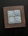 Framed Maple Leaf Tiles | Shadow