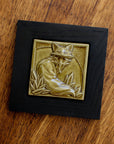 Framed Fox Tile | Honey