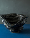 Helmer | Black Coil Vase