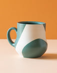 Rebekah Sweda | Bellied Green Angle Mugs