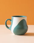 Rebekah Sweda | Bellied Green Angle Mugs