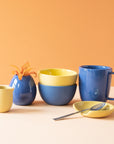 Pigeon Toe Ceramics | Blue + Yellow Collection