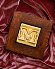 Framed University of Michigan Tile | Honey