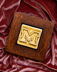 Framed University of Michigan Tile | Honey