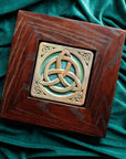 Framed Trinity Knot | Iridescent