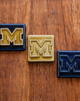 Hand-Painted University of Michigan Tile