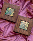 Framed Flower Tiles