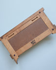 Historic Pewabic Geometric Designs Triptych Keyrack