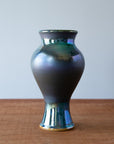 Small Classic Vase | Matte Green Iridescent
