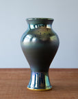 Small Classic Vase | Matte Green Iridescent