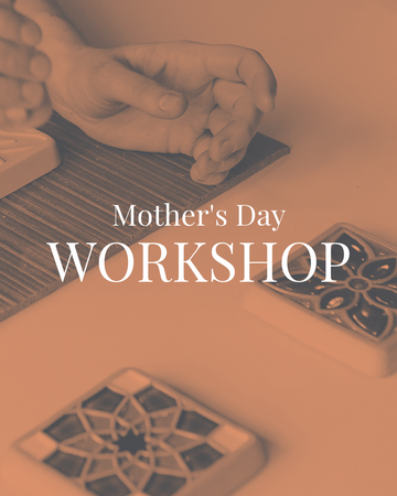 Mother's Day Tile Glazing Workshop 5/11 | 12pm - 1pm