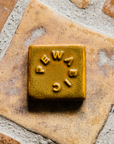 This tile features the matte medium brown Chestnut Glaze.