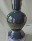 XL Custom Thrown Vessel | Azurite Iridescent