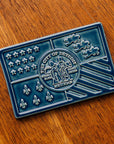 Detroit Flag Tile