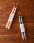 Mo&Co Home | 10" Beeswax Taper Candle Pair