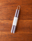 Mo&Co Home | 10" Beeswax Taper Candle Pair