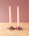 Scalloped Candle Holder | Winterberry